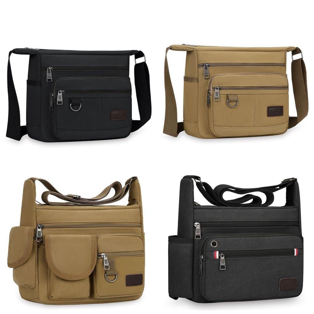 Canvas Werkzeugtasche mit strapazierfähiger Naht für Reisen und den täglichen Gebrauch für Männer