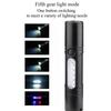 New Model High Brightness Flashlight Zoomable Outdoor Home Use Super Bright White Laser Lighting Mini Portable Charging