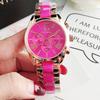 New Women's Wrist Watch Luxury Brand Golden Ladies Quartz Watch Alloy Stainless Steel Female Clock Wristwatches Reloj Mujer