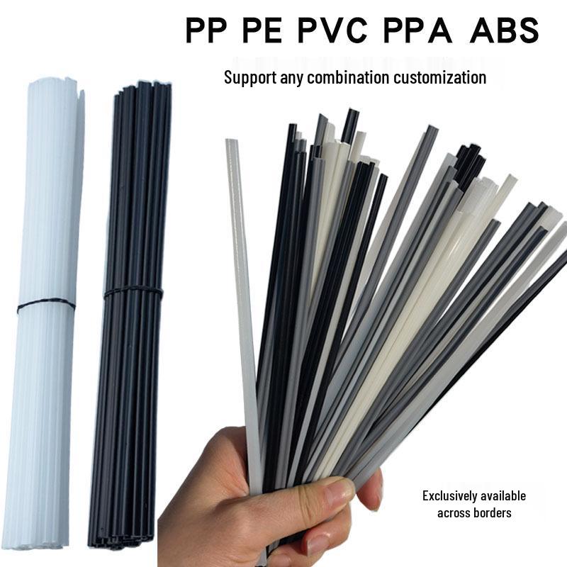 Colored Plastic Welding Rods for Car Bumper Repair - PP, PE, PVC, ABS, PPR (20/25cm)