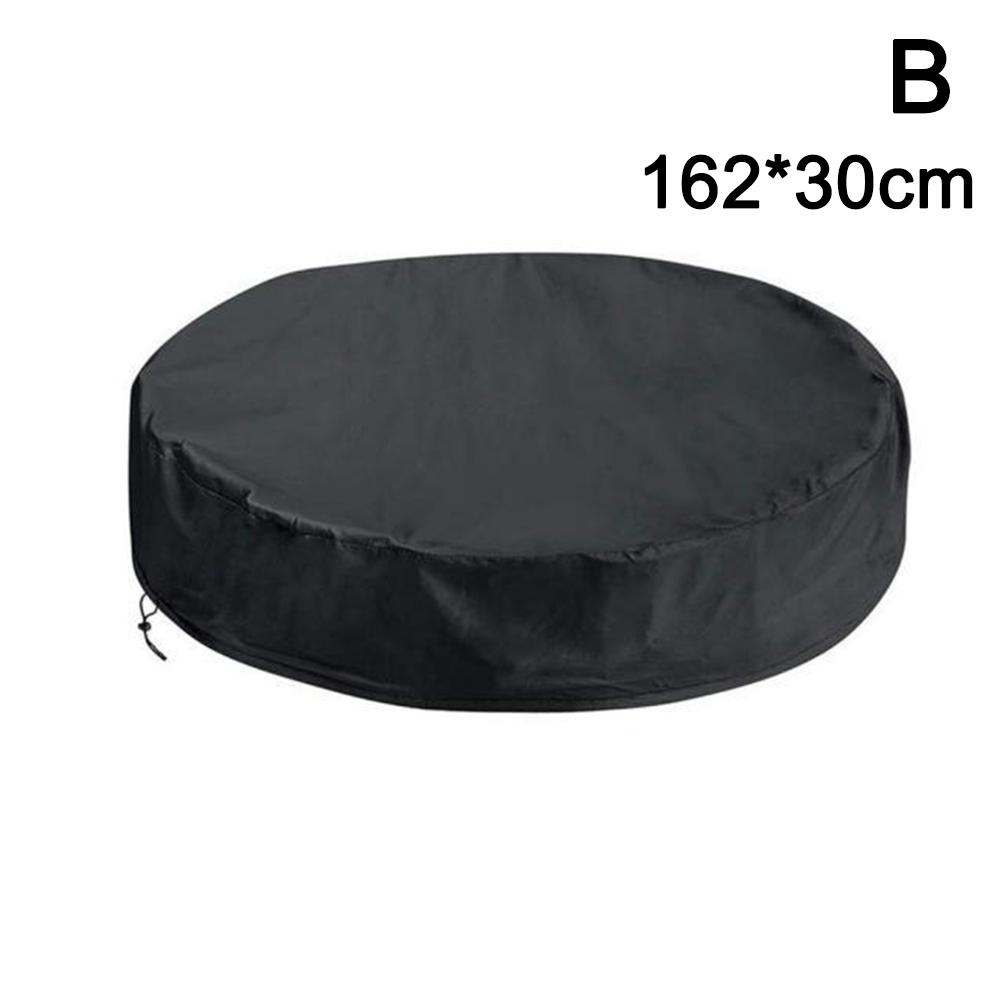 Portable Dog Pool Cover Round Easy Set Pool Cover Foldable Pet Bath Pool Cover Above Ground Bathing Tub Kiddie Pool Cover