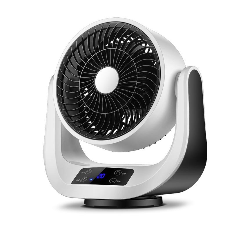 Camel Smart Remote-Controlled Desk Fan with Air Circulation, Timer, and Turbine Convection
