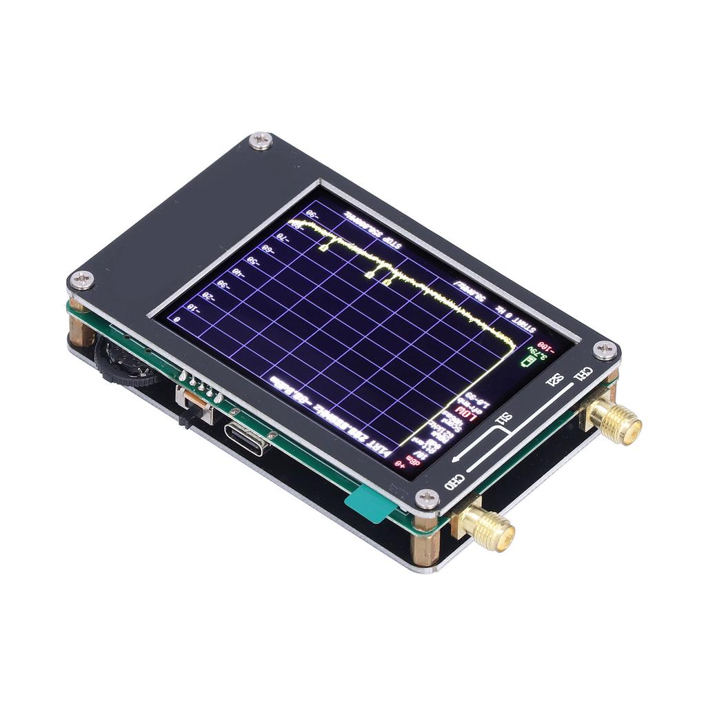 2.8in Spectrum Analyzer Portable Handheld Tiny Frequency Analyzers with Touch Screen 0.1?960MHZ