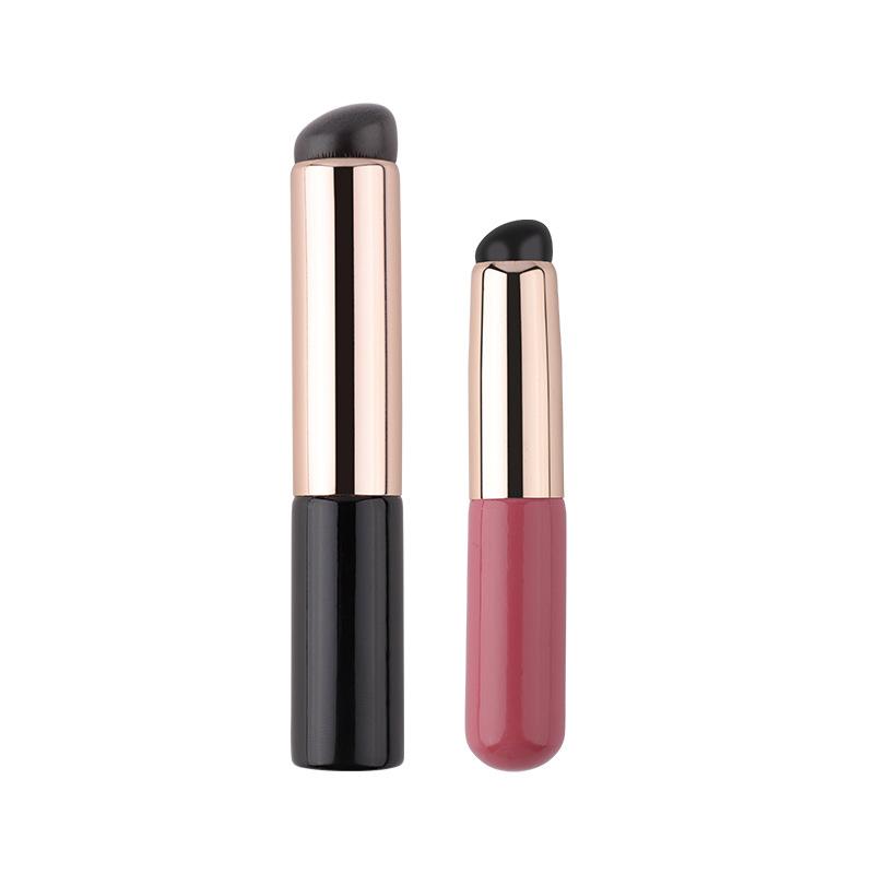Silicone Angled Concealer Brush Like Fingertips Q Soft  Portable Round Head Silicone Makeup Brush Lip Brush Lipstick Brush