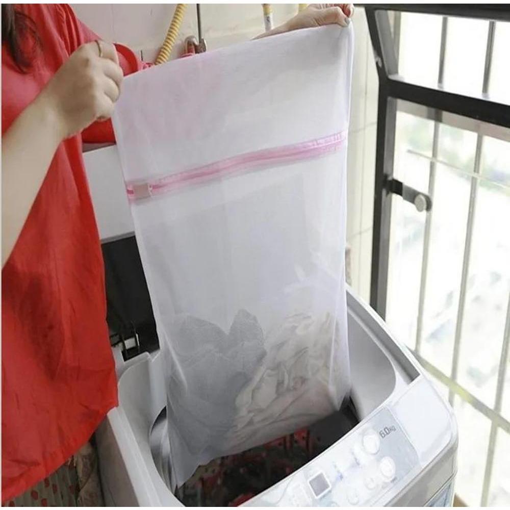 New 3 Size/set Zippered Mesh Laundry Wash Bags Foldable Delicates Lingerie Bra Socks Underwear Washing Household Supplies