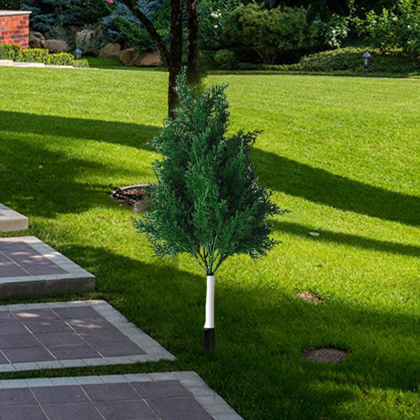 

Artificial Topiary Bushes Garden Accessories Fake Plants Potted Plant for Pathway Indoor, Style D