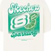 Skechers Soft And Comfortable Versatile Solid Color Short Sleeve T-Shirt Unisex Tops White L225U158-0074