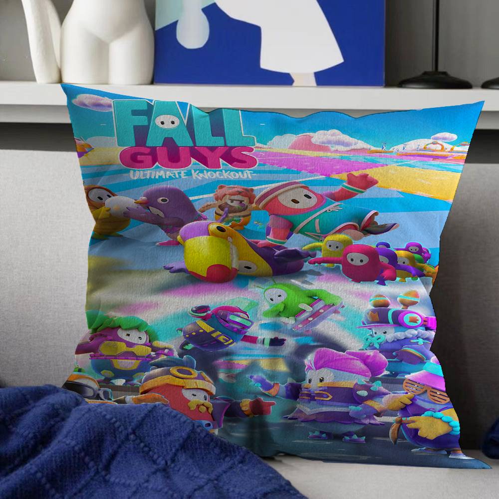 Fall Guys Kissen Geschenk Home Office Dekoration Schlafzimmer Sofa Auto Kissenbezug Hülle x