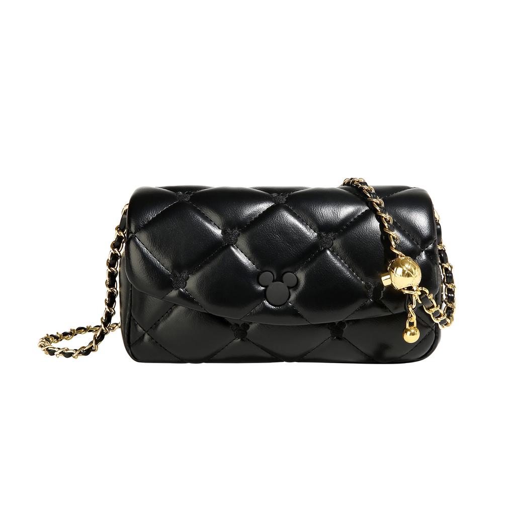 New Disney Mickey Series PU Shoulder Bag, Crossbody Bag Trumpets Women's Pink BMK-71066P