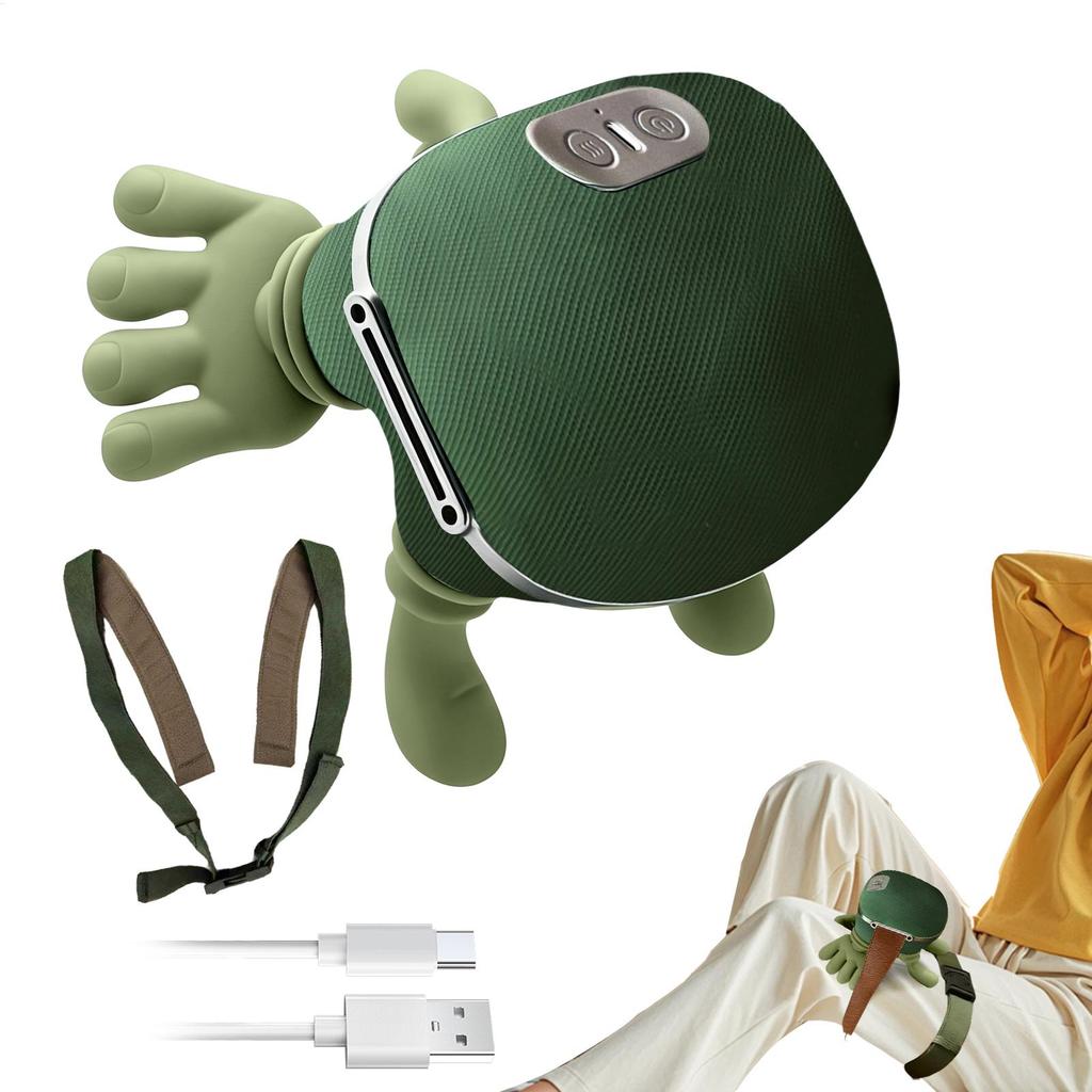 Neck Shoulder Massager Heated Back Massagers Electric Kneadings Muscles Massage Pillow Neck Waist Leg Body 3-Level Modes