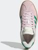 Кроссовки Adidas VL Court Bold Women прозрачный розовый/корт зеленый/коричневый белый