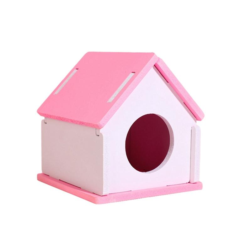 

Маленький питомец хомяк шиншилла домик роскошная вилла милый и игривый простая установка