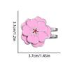 Golf Ball Marker Hat Clip Magnetic Removable Golf Ball Position Marker Romantic Cherry Blossom Pattern One Putt Golf Accessories