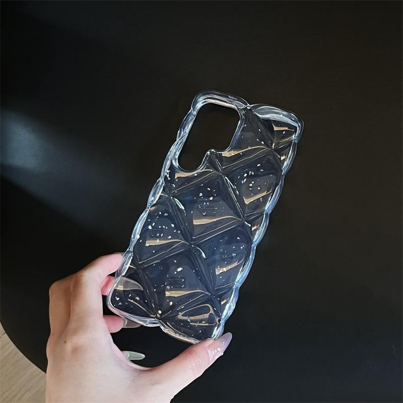 Three-dimensional Diamond Drop Glue Silver Foil Samsung S11Ultra Samsung S11Ultra Mobile Phone Case Anti-drop All-inclusive Cover