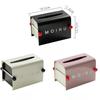 Eisen Abnehmbare Taschentuchbox Büro Handwerk Sitztyp Toilettenpapierspender Multifunktional Zuhause Schlafzimmer Taschentuch Aufbewahrungskoffer