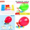 Stem Diy Physics Toy Set With Rebound Air Balloons For Kids Educational Activity