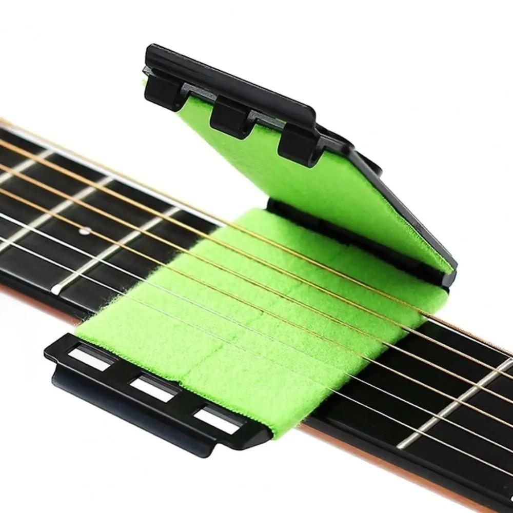 2Pcs Efficient Guitar String Cleaner Brush Ergonomic Guitar Fretboard Rub  Violin