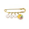 Brooch Pin Creative Shape Rust-proof Clothes Decorative Pin Jewelry Brooch