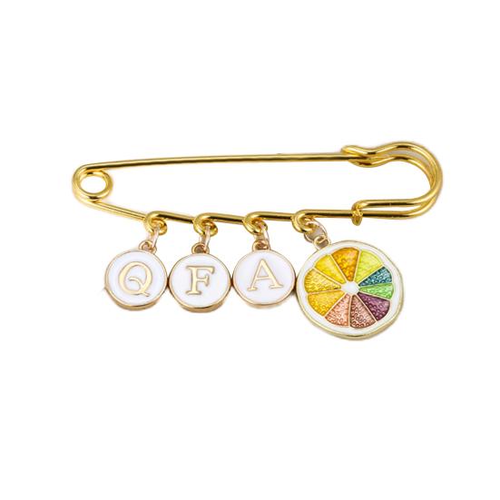 Brooch Pin Creative Shape Rust-proof Clothes Decorative Pin Jewelry Brooch