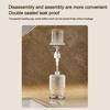 Portable 60/90/120ml Pump Bottle Transparent Refillable Soap Dispenser Dispenser Bottle for Lotion Shampoo Shower Gel