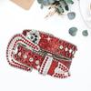 Rhinestones Sequined Belt for Adult Teens Street Wear Waistband for Pants Blingbling Waiststrap Rocker Waist Ornament