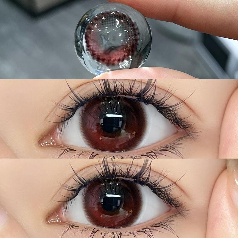 2 Stück Bling farbige Kontaktlinsen