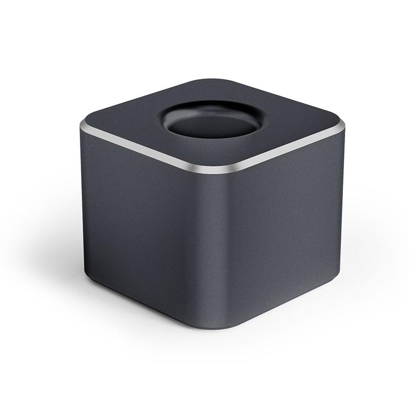 Portable Metal Pen Holder Aluminum Pen Holder with Non-Slip Pad - Versatile Desk Organizer for Bathroom & Office Supplie