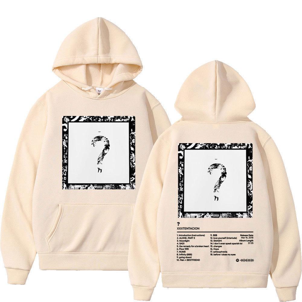 Rapper Xxx Music Album Printed Hoodies Men Women Fashion