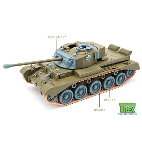 T-Rex Studio 1/35 Scale World War II British Comet Cruiser Tank Upgrade Set (Plastic Model Parts) TR35110