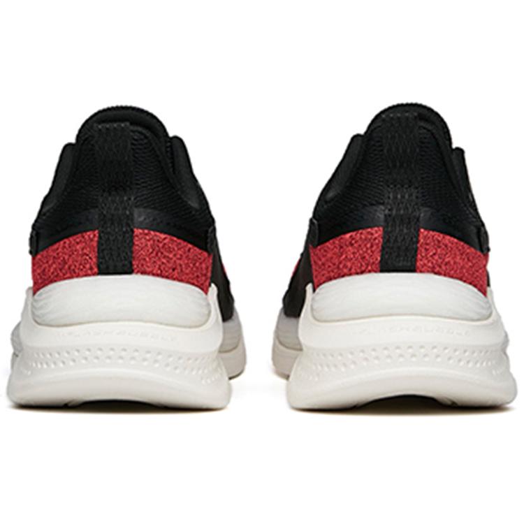 Anta Variety Training Collection Cushioning Slip Resistant Abrasion Resistant Low Top Training Shoes Men's Black Red 112147715-2