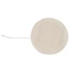 10 st Livsmedelsgodkänd Nylon Sifonduk Kaffefilter Rund Tygfilter för Kaffedroppare
