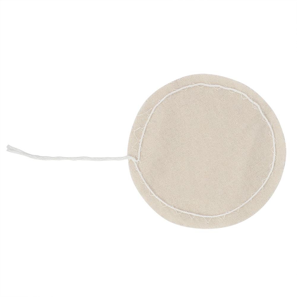10 st Livsmedelsgodkänd Nylon Sifonduk Kaffefilter Rund Tygfilter för Kaffedroppare