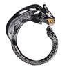 Søt Flyvende DragonRing Fashion Woman Personlighet Åpningsstørrelse Justerbar Ring