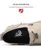 Herren Trendige Echtleder Slipper Freizeitschuhe - Atmungsaktiv, Vielseitig, Lässiger Stil
