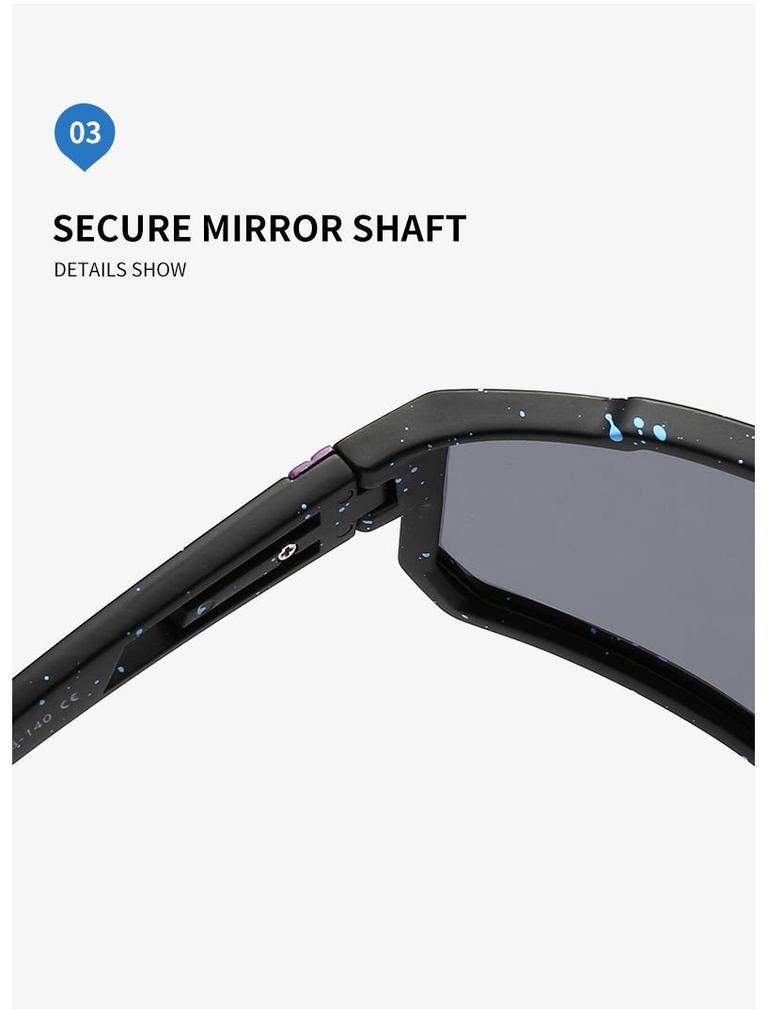 Men's Polarized Sports Glasses: Windproof, Sandproof Goggles for Outdoor Cycling and Mountaineering.