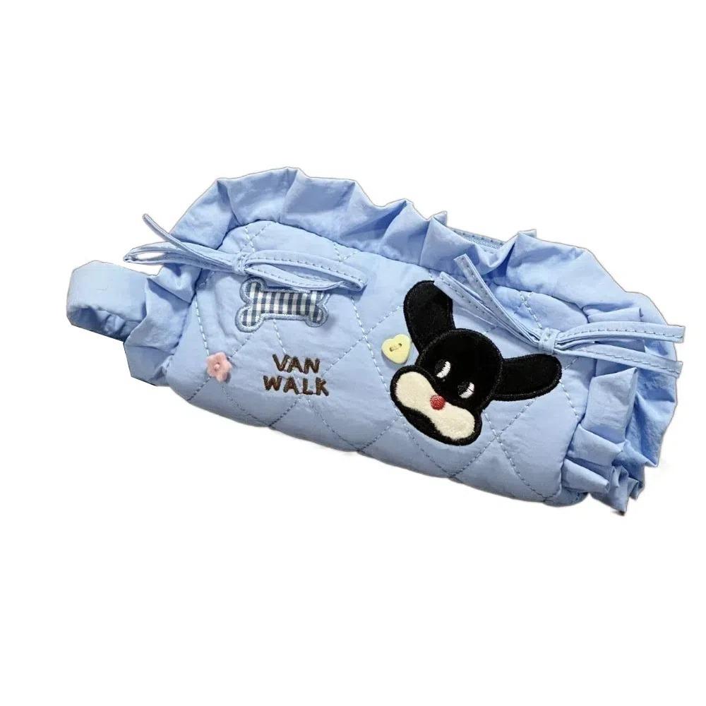 Large Capacity Pencil Pouch Case Sweet Stationery Handbag Makeup Storage Bag  Office Supplies