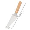 Stainless Steel Tiramisu & Teppanyaki Cooking Spatula for Pancakes and Crepes