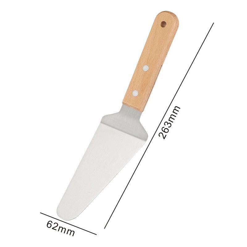 Stainless Steel Tiramisu & Teppanyaki Cooking Spatula for Pancakes and Crepes