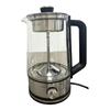 Automatic Steam Tea Maker With Nonrust Steel And High Borosilicate Glass For Healthy Brewing Perfect For Home And Office Use