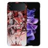Arlecchino Genshin Impact Coque For Samsung Z Flip7 6 Galaxy Case Shockproof Z Flip5 Z Flip3 4 5G Hard Cover Phone TPU PC Hard