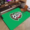 México Football Polyester Carpet, Soft Indoor Mat for Office Chair, Living Room, Computer Desk - Decorative Home Office Rug Design