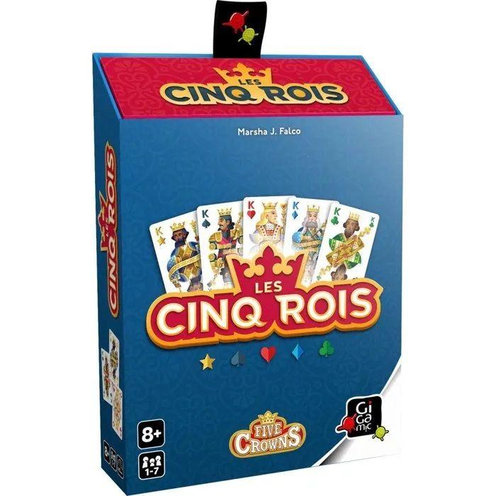 Jeu de carte les cinq rois - gigamic - pour enfants à partir de 8 ans