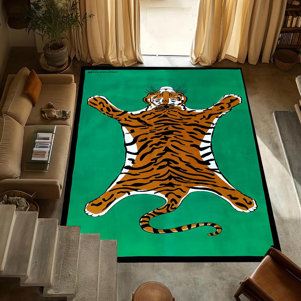 Adler kleiner Teppich Anti-Rutsch Küche Tiger Schlafzimmer Getufteter Teppich j-Jonathan Marokkanisch Ethnisch Wohnzimmer Eingang Retro Dekoration