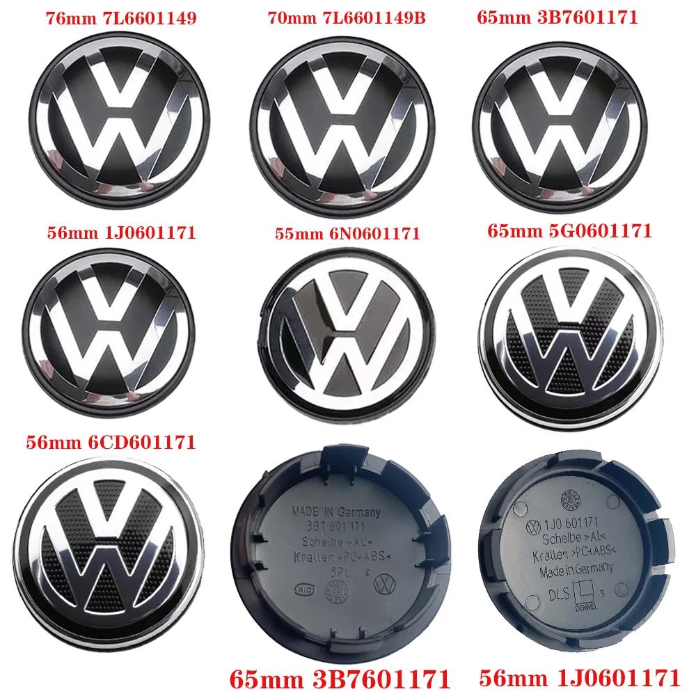 4pcs 55mm 65mm for VW Volkswagen Jetta MK5 Golf Passat car styling wheel center wheel hub cap modification accessories suitable