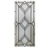 Vintage Geometrische Fenster Sichtschutzfolie Wasserdicht Wiederverwendbar UV Sonnenschutz Glasaufkleber Abdeckung Dekorativ Mattiert Buntglas Statisch Haftend