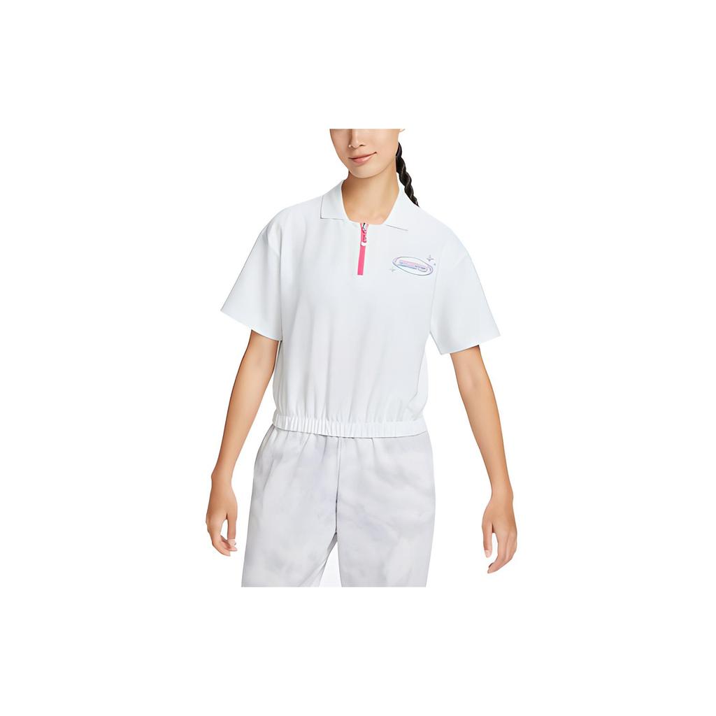 New Nike Polo Shirts Women's Mountain Peak White FN3707-121