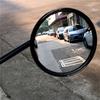 Czarny/Chromowany Motocyklowy Lusterko Wsteczne Rower Elektryczny Lusterka Wsteczne Motorower Lusterko Boczne 8mm 10mm Okrągłe