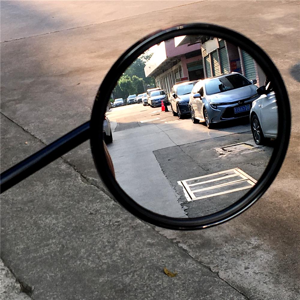 Černé/Chromové Motocyklové Zpětné Zrcátko Elektrické Kolo Zpětná Zrcátka Moped Boční Zrcátko 8mm 10mm Kulaté