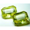 Natural CERTIFIED Unheated Yellow Sapphire Emerald Cut 12 Ct Loose Gemstone