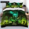 World of Warcraft,WOW ,Game Gamer Comforter Bedding Set,Duvet Cover Bed Set Quilt Cover Pillowcase,king Queen Size Bedding Set